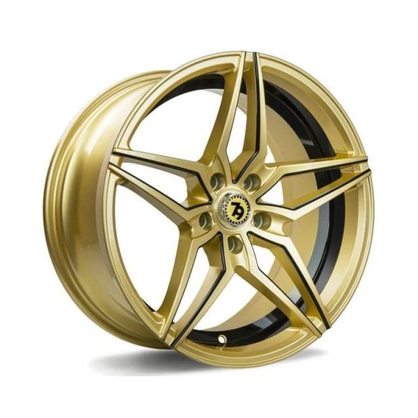 Seventy9 SV-A Gloss Gold Black Mill alloy wheel