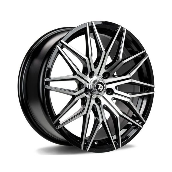 Seventy9 SV-O Black Polished Face alloy wheel