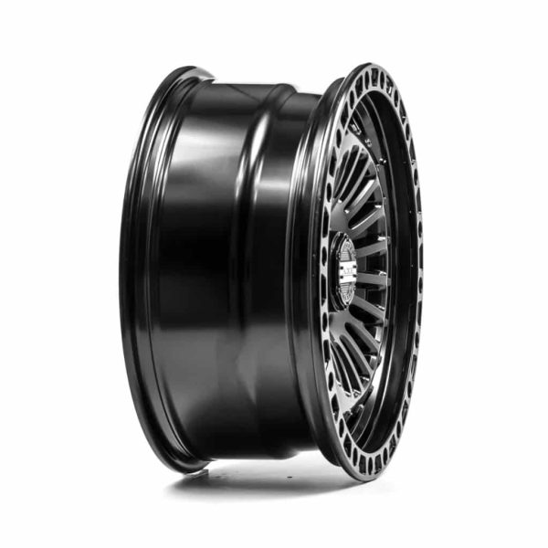 Axe AT7 Satin Black angle 2 alloy wheel
