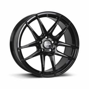 1Form Edition.4 Gloss Black Black Cap EDT.4 alloy wheel