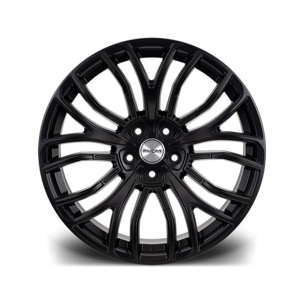 Riviera RV191 Satin Black Face 1024 alloy wheel