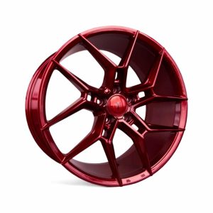 Yanar YNL45 Candy Red Angle alloy wheel