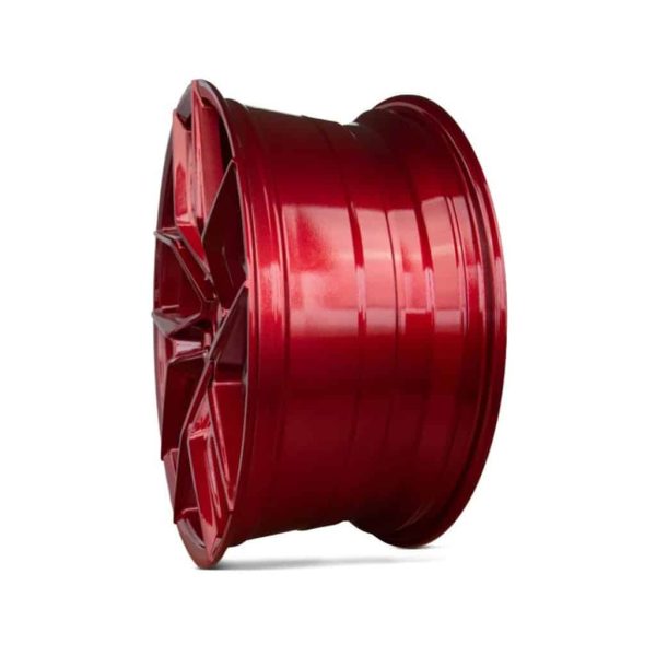 Yanar YNL45 Candy Red Concave alloy wheel