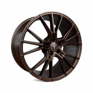 Yanar YNL47 Matt Bronze Angle alloy wheel