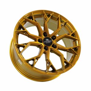 Forzza Titan Golden Amber Angle alloy wheel