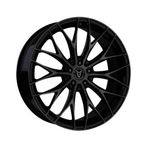 Wolfrace Eurosport Wolfsburg Gloss Black Angle alloy wheel