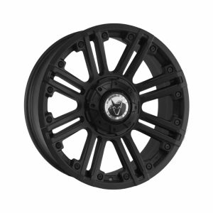 Wolfrace Explorer Amazon Matt Black Black Rivets 1024 alloy wheel