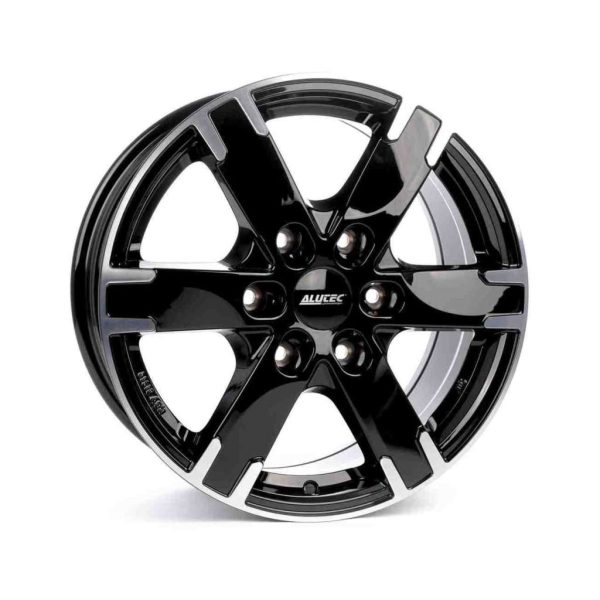 Alutec Titan Black Polished angle alloy wheel