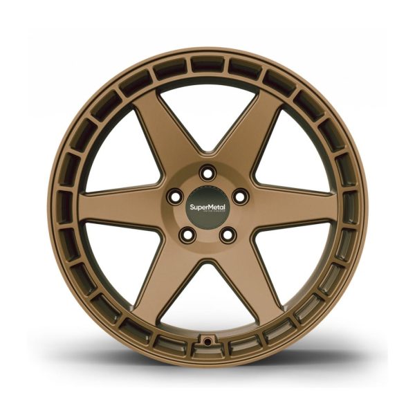 Supermetal Charger Ultra Matt Bronze flat alloy wheel