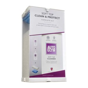 Autoglym Soft Top Clean and Protect Kit Pack angled 1024