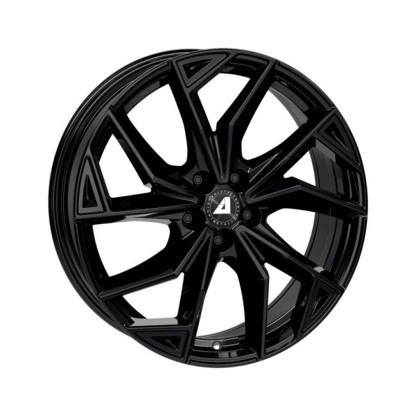 Alutec ADX.02 Diamond Black angle alloy wheel