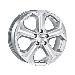 Autec Xenos Brilliant Silver angle 1024 alloy wheel