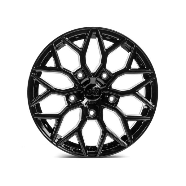 1AV ZX12 Transit Gloss Black flat alloy wheel