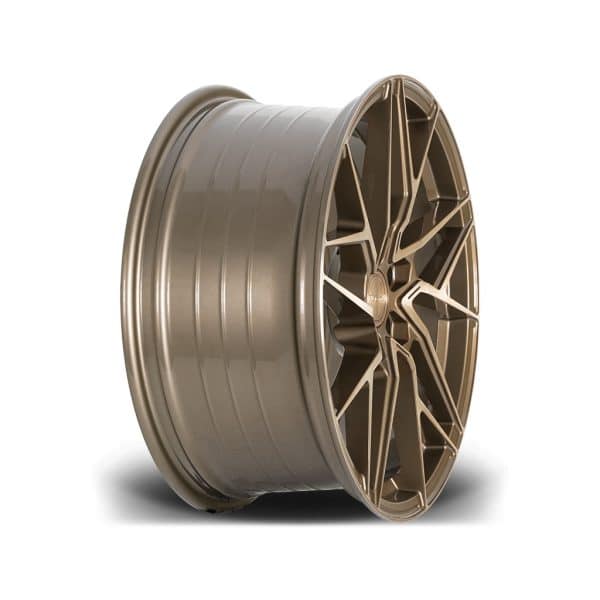 Riviera RF106 Bronze Double Dark Tint Angle 2 Concave 19x8_5J alloy wheel