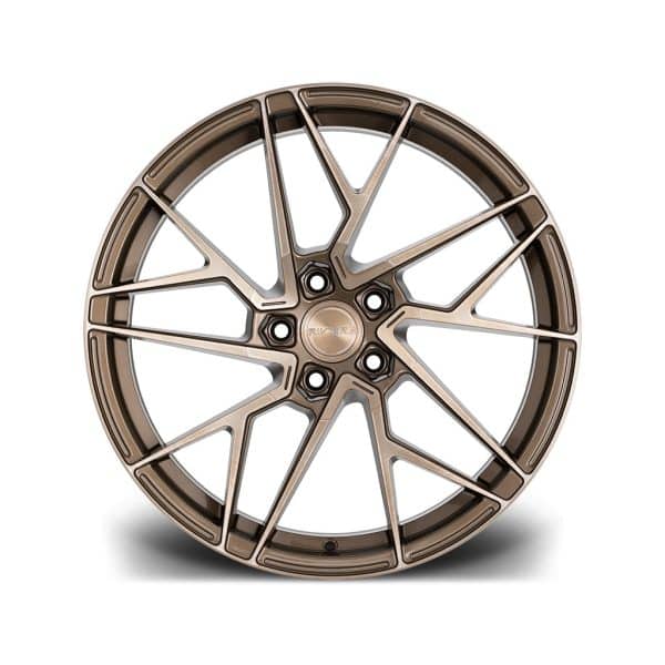 Riviera RF106 Bronze Double Dark Tint Flat alloy wheel